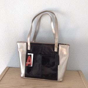 Aurielle Leather Tote Bag